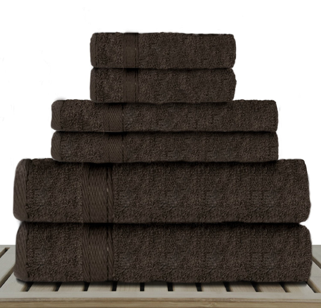 Sandra Venditti 6 Piece Bamboo Towel Set