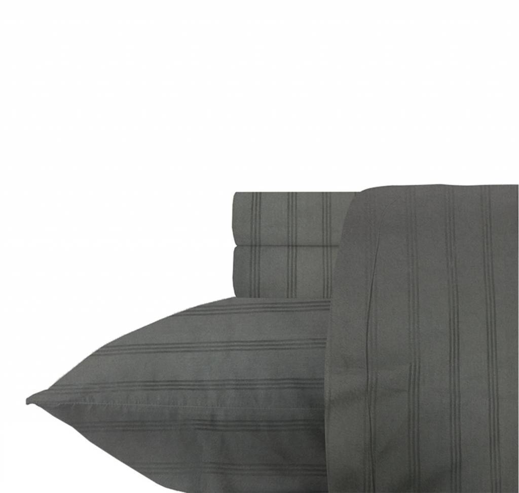 Maison Condelle T500 Combed Cotton Striped Sheet Set