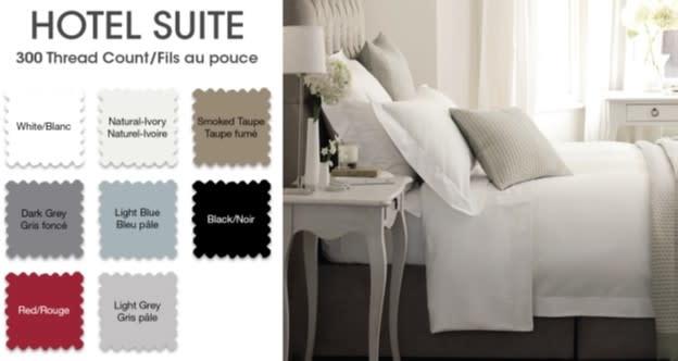 14'' DP Hotel Linen 300tc Cotton Sheet Set