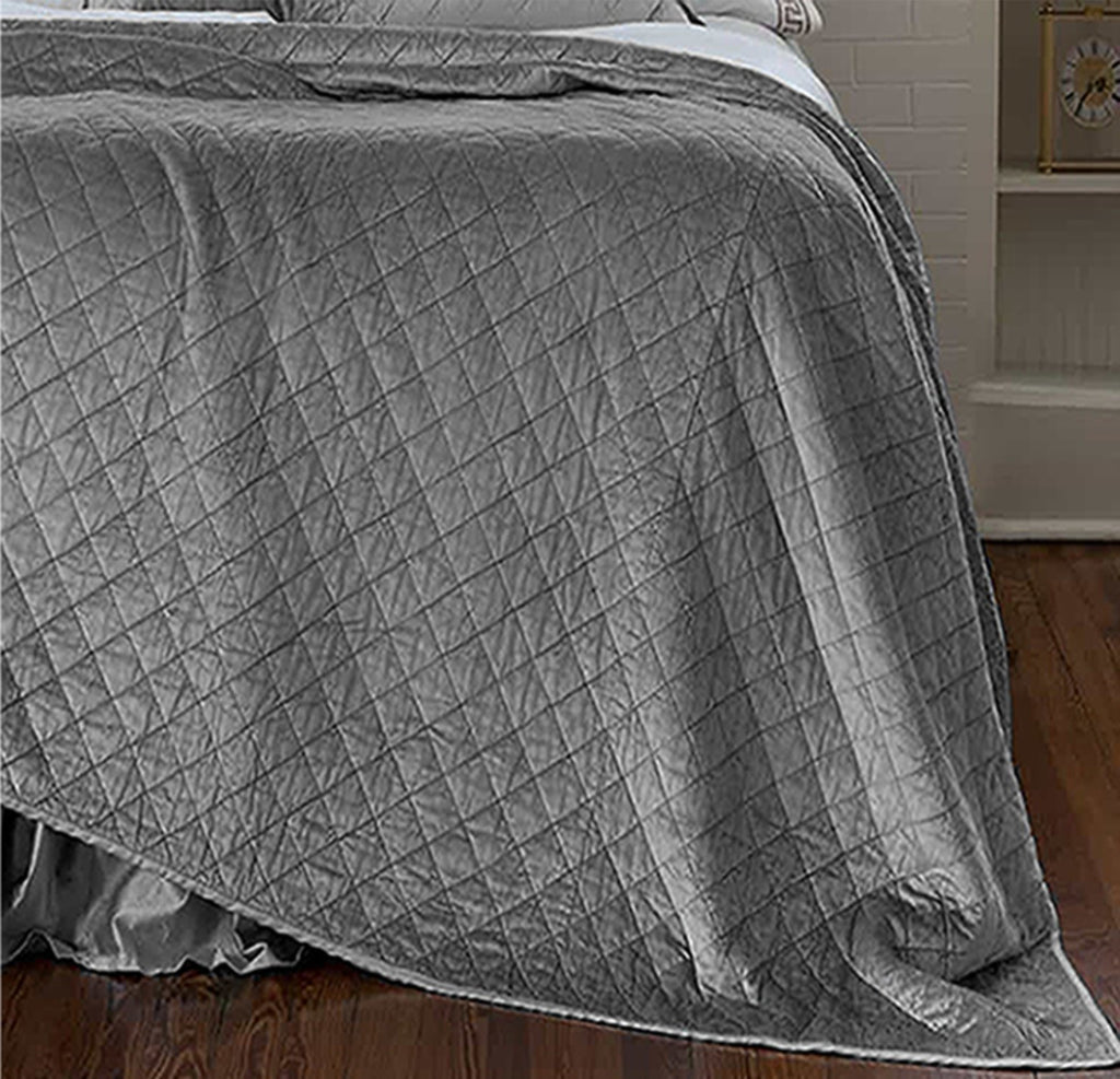 12LB Weighted Blanket Grey 42X72"