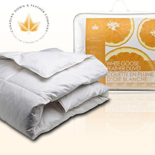 WHITE GOOSE FEATHER DUVET Woven Life